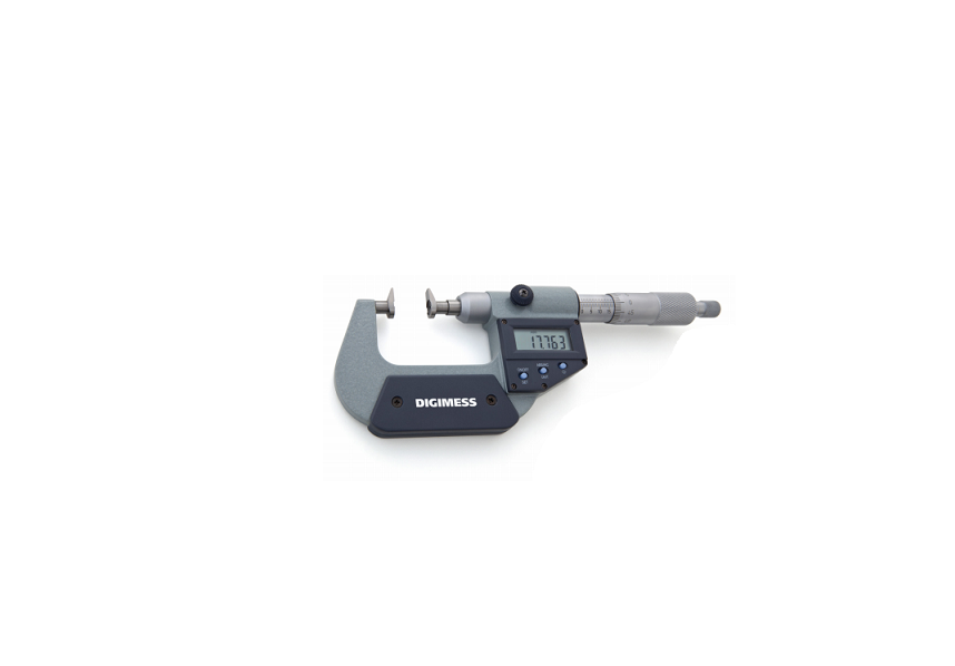 MICRÔMETRO EXTERNO DIGITAL PARA RESSALTO E DENTES DE ENGRENAGENS IP54 50-75mm/2-3