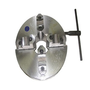 PLACA PARA TORNO COM 4 CASTANHAS REVERSÍVEL 10" MARBERG