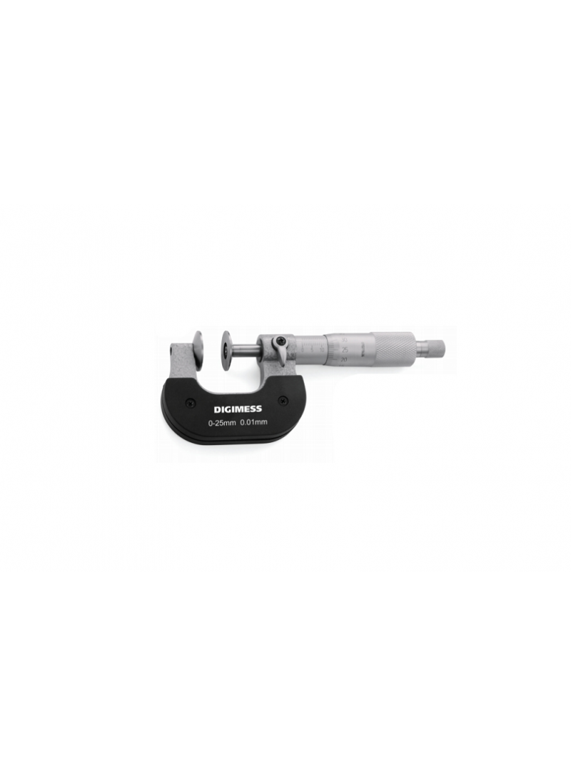 MICRÔMETRO EXTERNO PARA MEDIR ESPESSURA DE DENTES DE ENGRENAGENS 175-200mm DIGIMESS 110.368