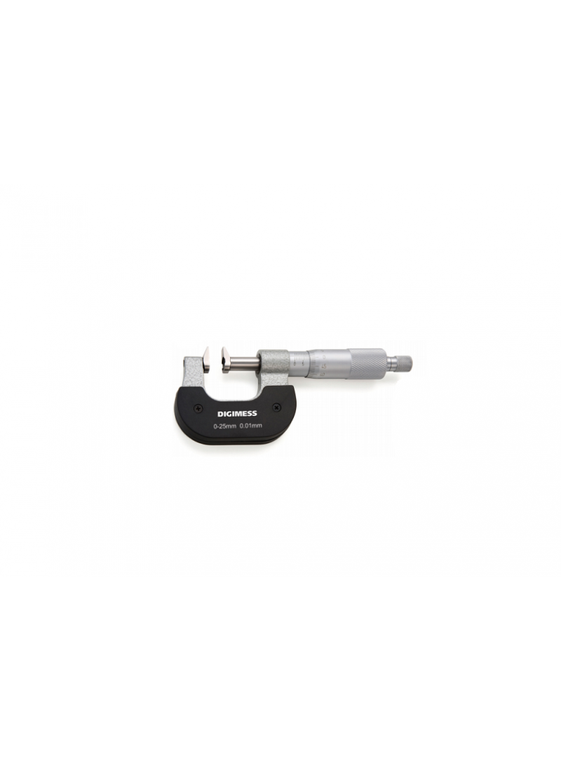 MICRÔMETRO EXTERNO PARA RESSALTOS E DENTES DE ENGRENAGENS 125-150mm DIGIMESS 112.185