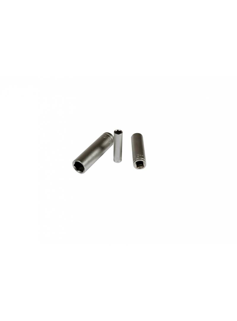 SOQUETE SEXTAVADO LONGO 10MM ENCAIXE 1/2" CORNETA